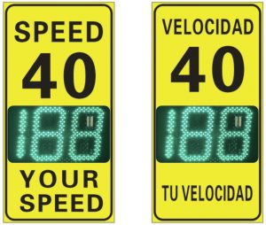 Radar Speed Signs