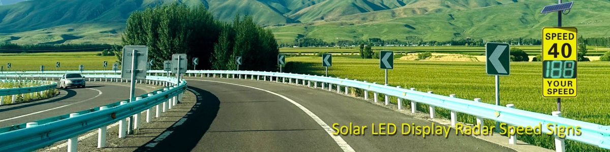 Solar LED Display Radar Speed Signs